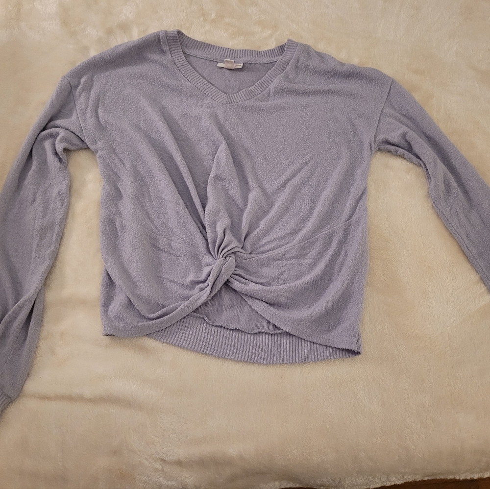 Baby blue sweater